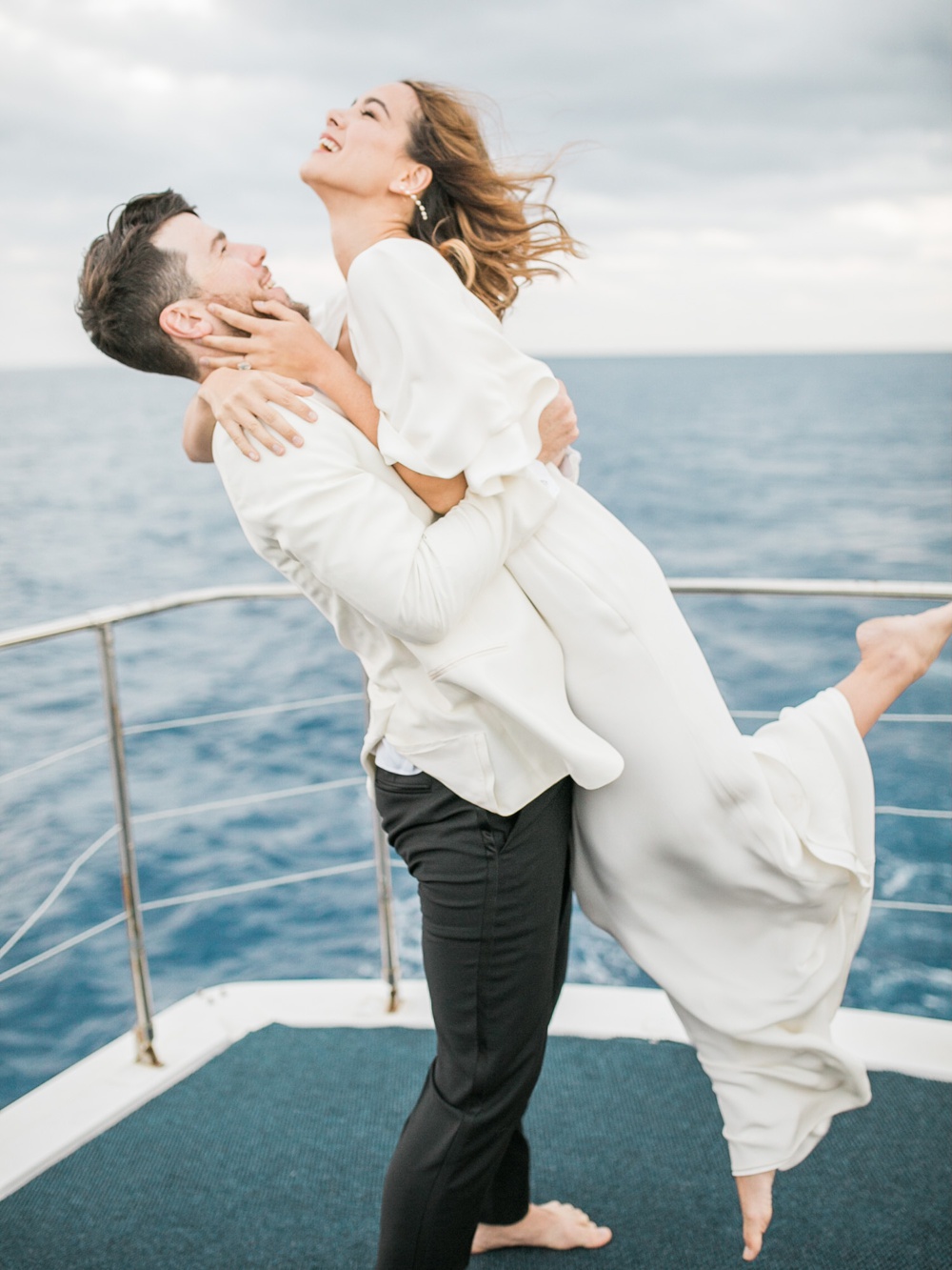 Mission Bay Engagement Session On A Yacht