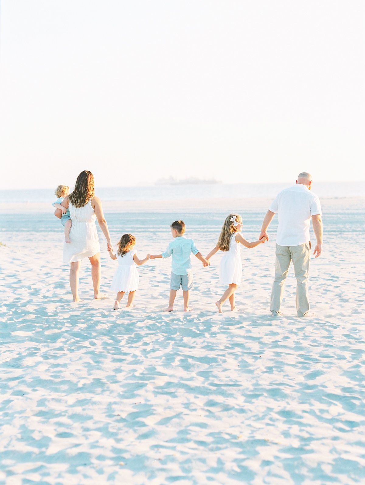 Family Photos In San Diego On Coronado Beach