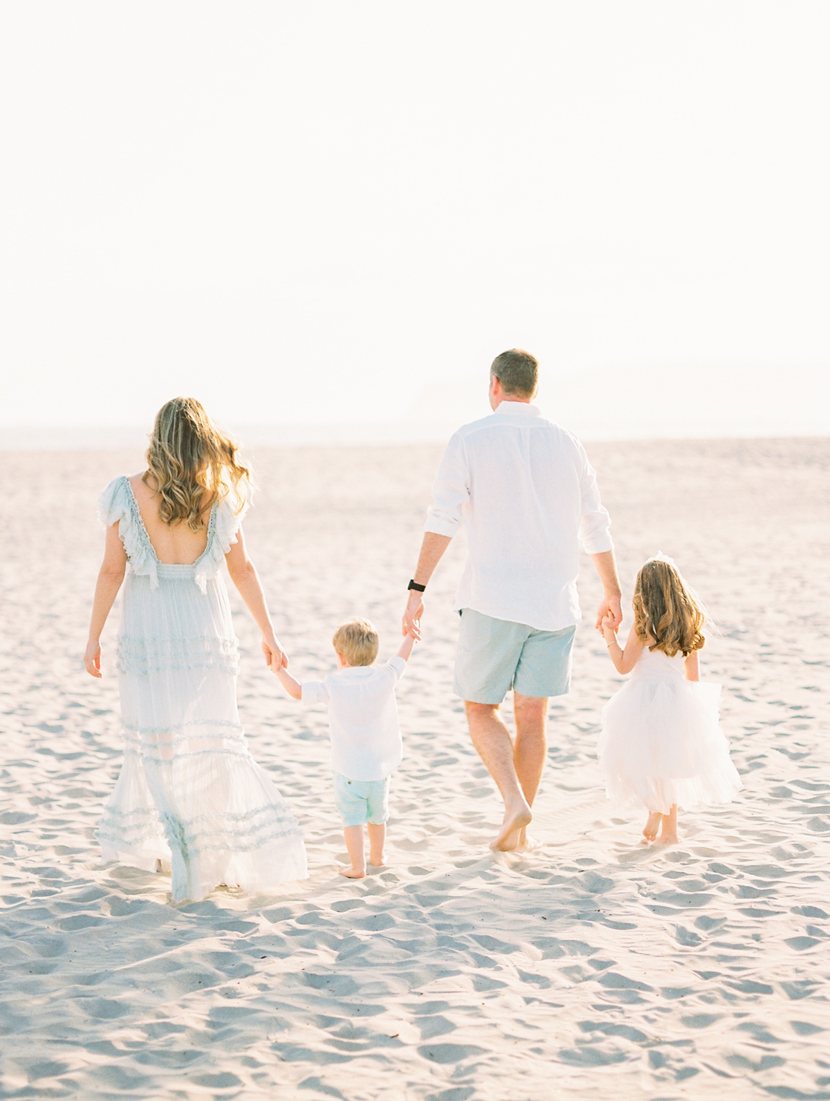 Hotel Del Coronado Family Session | Shot by light and airy photographer, Mandy Ford